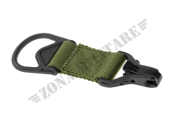 Gancio Ma1 Single Point Paraclip Adapter Fma Od Green