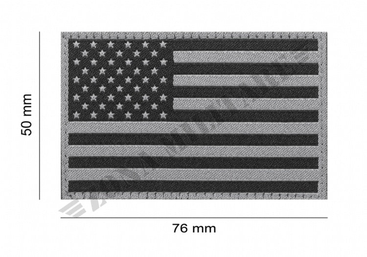 Usa Flag Patch Clawgear Black Version