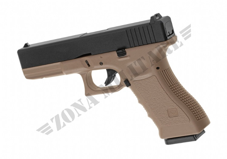 Pistola Glock Kp-17 Metal Version Co2 Kj Works Tan Version