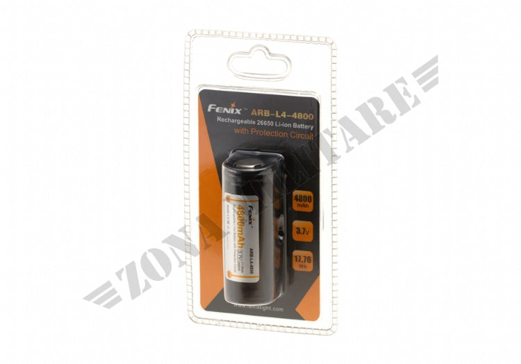 Batteria 3.7V 4800Mah Fenix