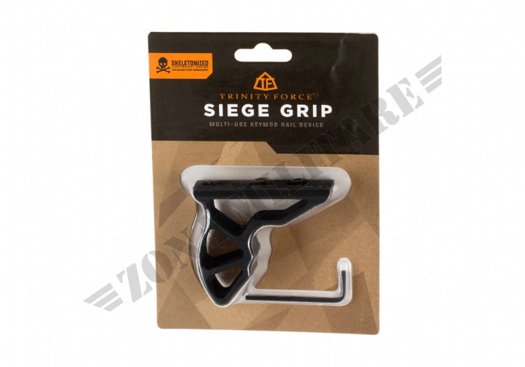 Siege Grip Keymod Trinity Force Black