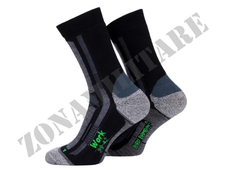 Calze Pr. Work Boru Bamboo Socks Black Version