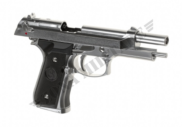 Pistola M9A A Gas Scarrellante Silver Version Ls