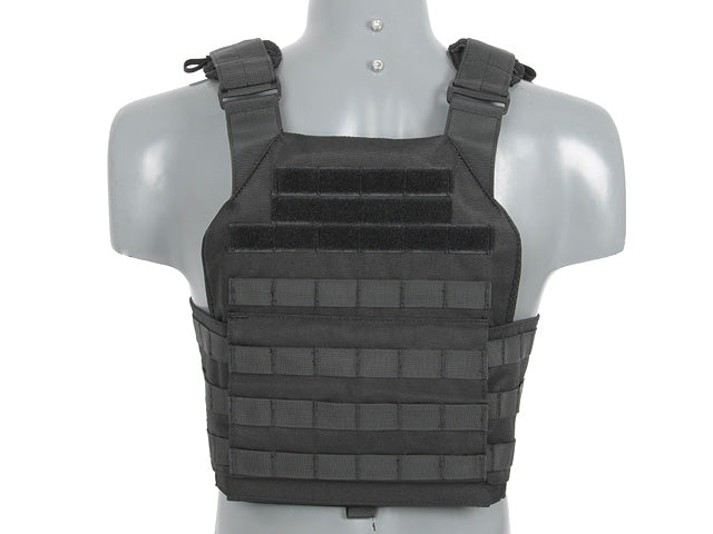 Tattico Buckle Up Assault Plate Carrier Cummerbund Black 8 Fields