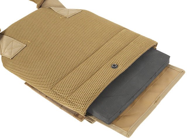 Tattico Buckle Up Assault Plate Carrier Cummerbund Coyote 8 Fields