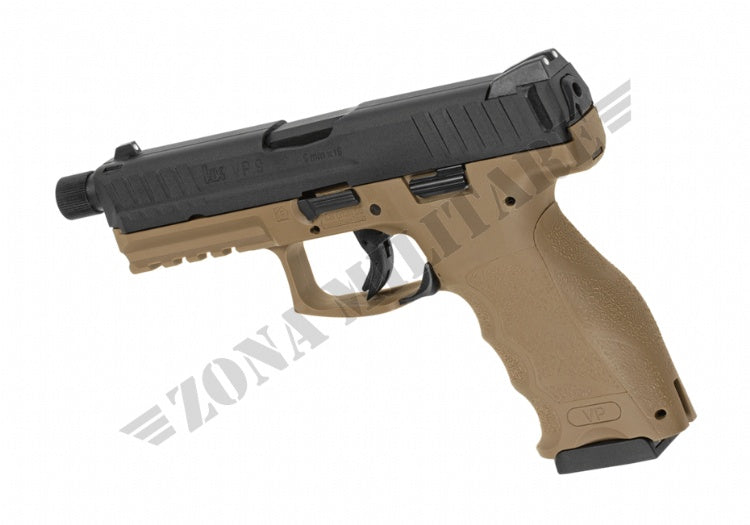 Pistola H&K Vp9 Tactical Metal Version Gbb Vfc Fde