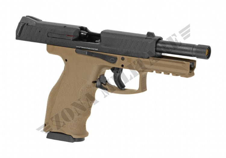 Pistola H&K Vp9 Tactical Metal Version Gbb Vfc Fde