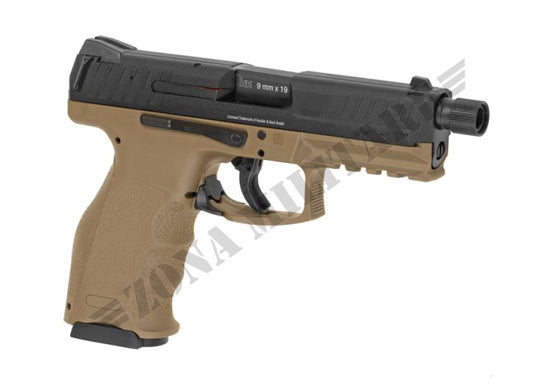 Pistola H&K Vp9 Tactical Metal Version Gbb Vfc Fde