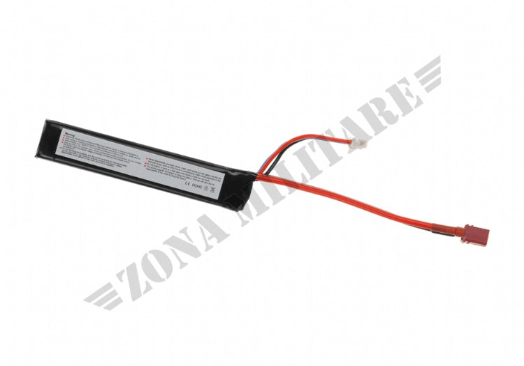 Batteria Lipo 7.4V 1100Mah 20C Stock Tube Type T-Plug VB POWER