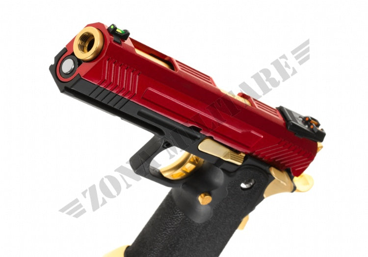 Pistola Hx1104 Full Metal Gbb Aw Custom Red And Gold