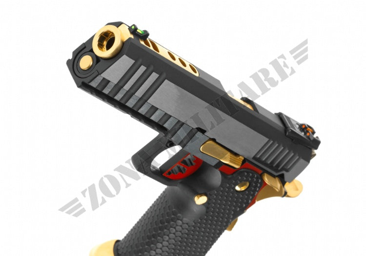 Pistola Hx2001 Full Metal Gbb Aw Custom Gold And Black