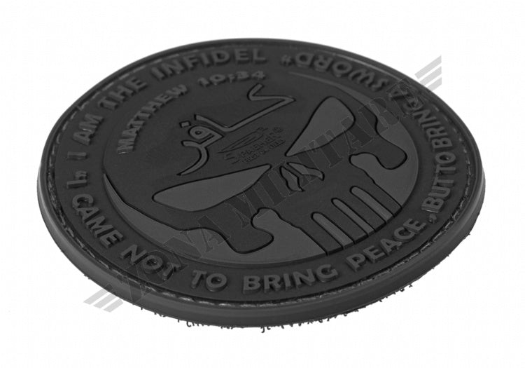 Patch Gommata The Infidel Punisher Rubber Blackops