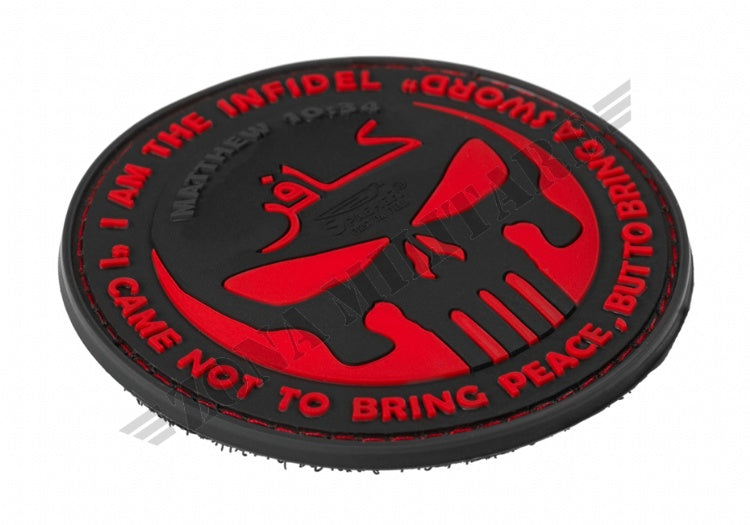 Patch Gommata The Infidel Punisher Rubber Blackmedic