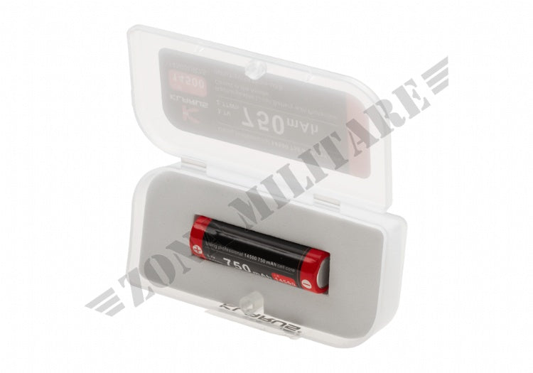 Batteria Ricaricabile 14500 Battery 3.7V 750Mah Micro-Usb