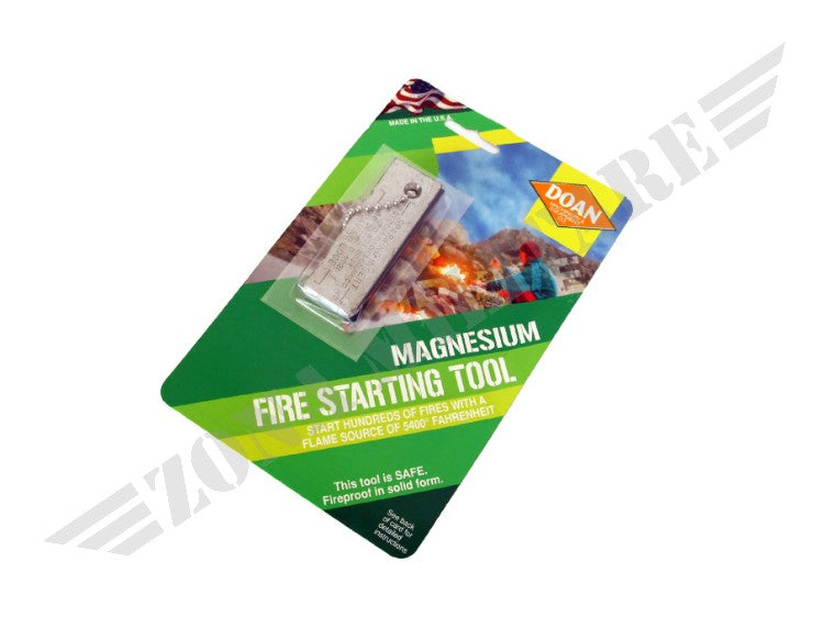 Acciarino Firestarting Tool Con Catenella DOAN