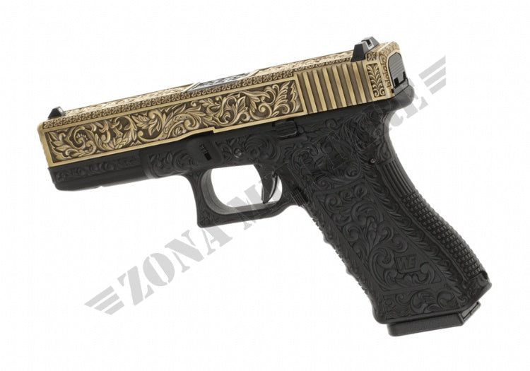 Pistola We17 Etched METAL VERSION GOLD GAS we