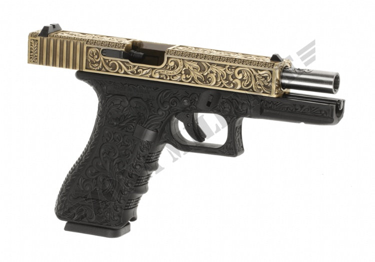 Pistola We17 Etched METAL VERSION GOLD GAS we