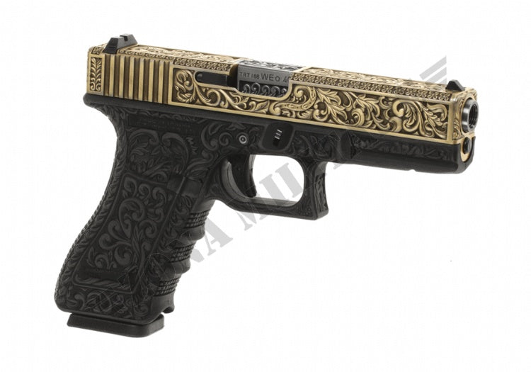 Pistola We17 Etched METAL VERSION GOLD GAS we