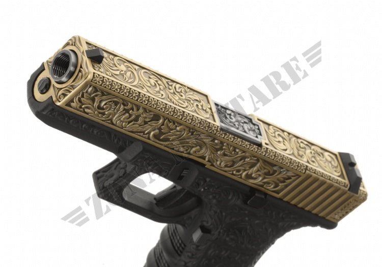 Pistola We17 Etched METAL VERSION GOLD GAS we