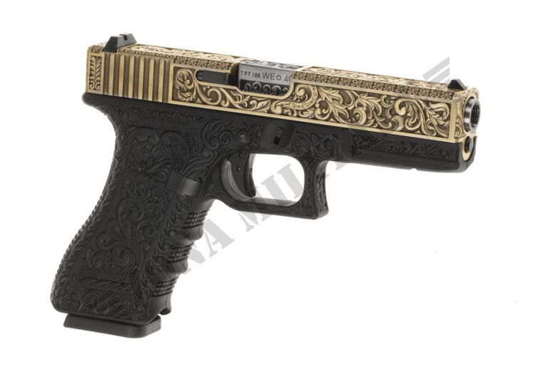 Pistola We17 Etched METAL VERSION GOLD GAS we