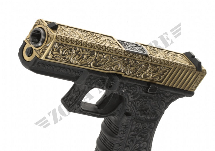 Pistola We17 Etched METAL VERSION GOLD GAS we