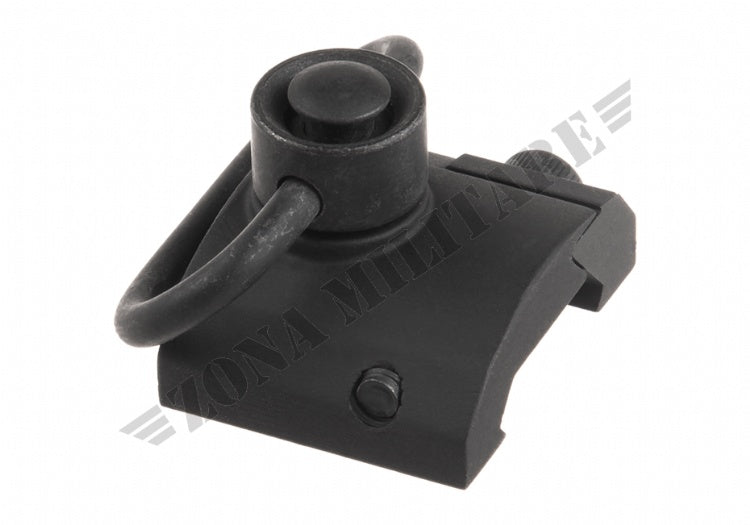 Gs Type Qd Sling Swivel Rail Mount Metal Black