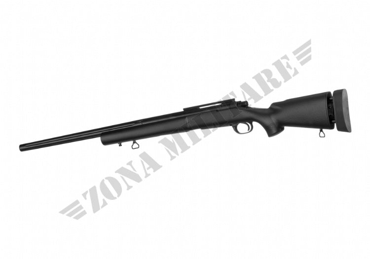 Fucile M24 Sws Sniper Rifle Fluted Barrel Cyma Black Version