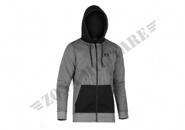 Felpa Ua Storm Rival Zip Hoodie Under Armour Black