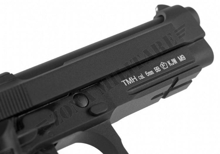 Pistola M9 A1 Full Metal Co2 Kj Works Black Version