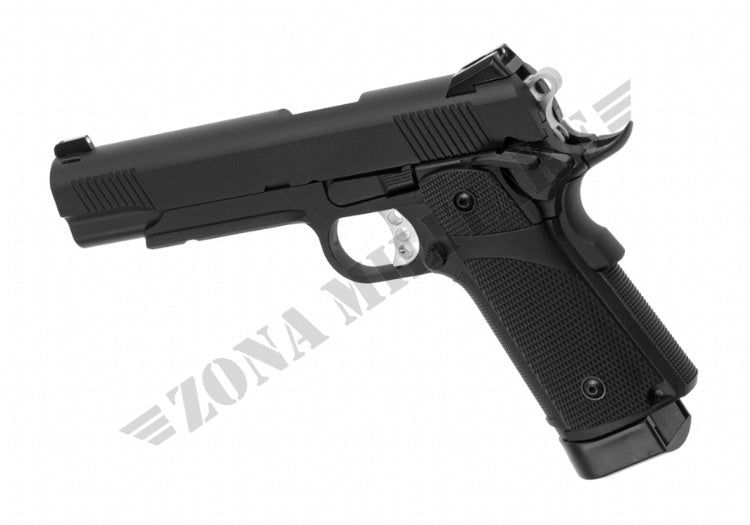 Pistola Hi-Capa 5.1 Full Metal Co2 Kj Works Black