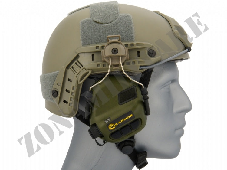 M31H Electronic Hearing Protector Fast Foliage Green Earmor