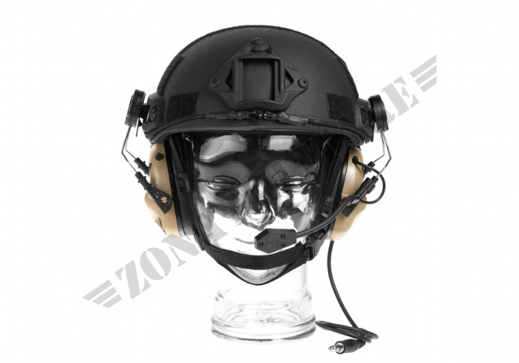 Cuffie M32H Tactical Communication Hearing Protector Fast Coyote