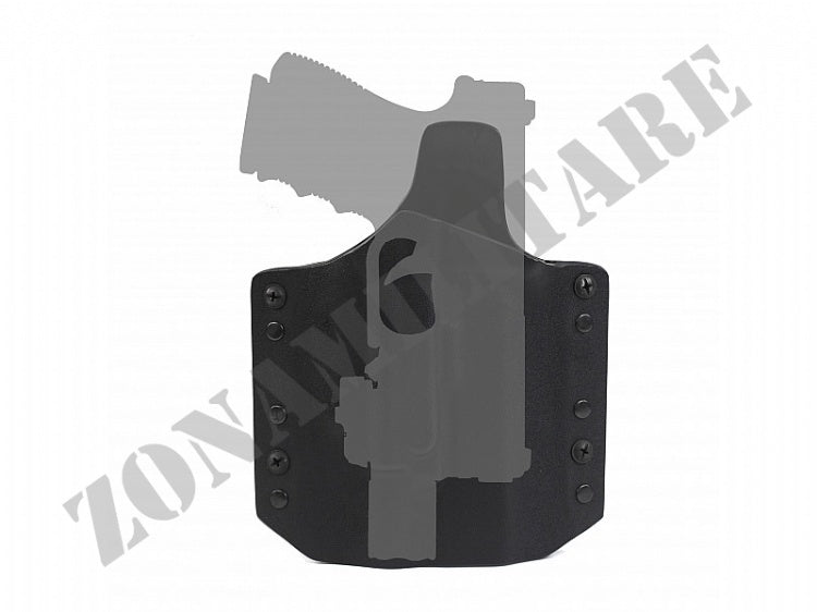 Ares Kydex Holster For Glock 17/19 With X400 Warrior Black