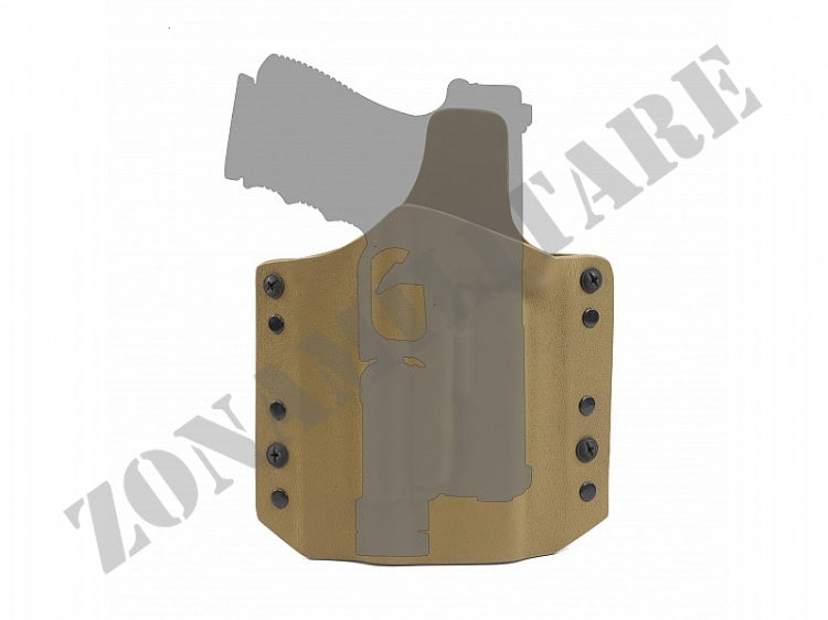 Ares Kydex Holster For Glock 17/19 With X400 Warrior Desert