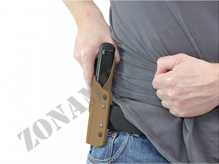 Ares Kydex Holster For Glock 17/19 With X400 Warrior Desert