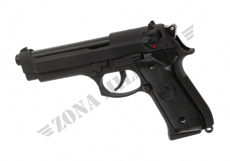 Pistola M92 ELITE Full Metal GAS NERA B&W