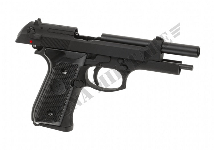 Pistola M92 ELITE Full Metal GAS NERA B&W