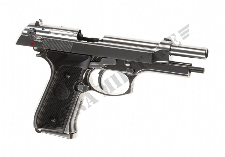 Pistola Elite M92 Full Metal Gbb Silver B&W