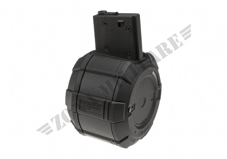 Drum Mag M4 1800Rds Ics Black Version