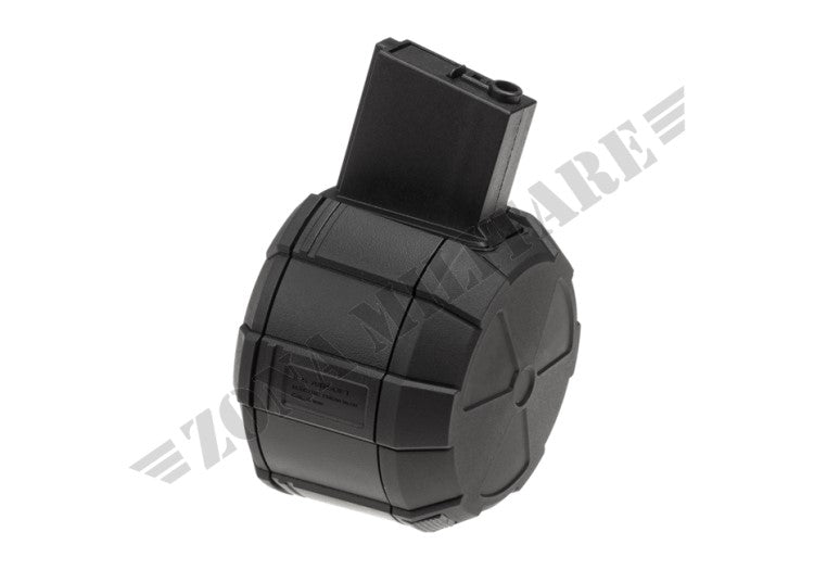 Drum Mag M4 1800Rds Ics Black Version