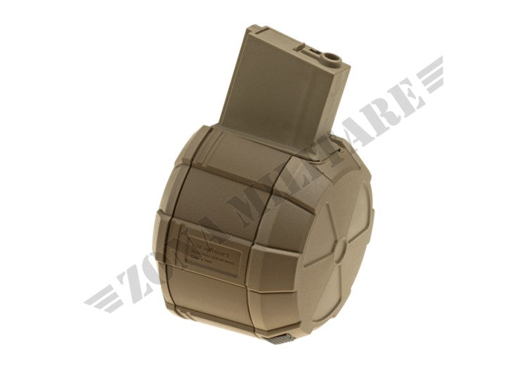 Drum Mag M4 1800Rds Ics Desert Version