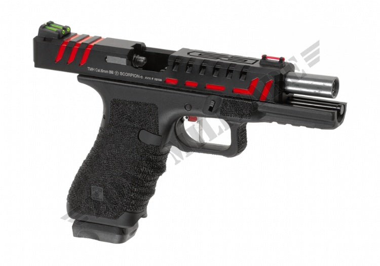 Pistola D-Mod Scorpion Metal Version Gas COLORE NERO  Aps