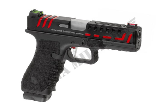 Pistola D-Mod Scorpion Metal Version Co2 Aps Black