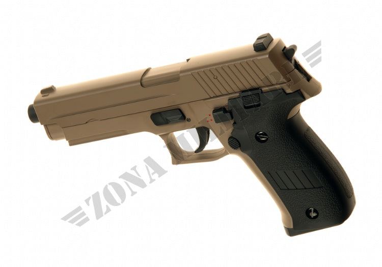 Pistola Elettrica P226 Aep Cyma Colorazione Tan