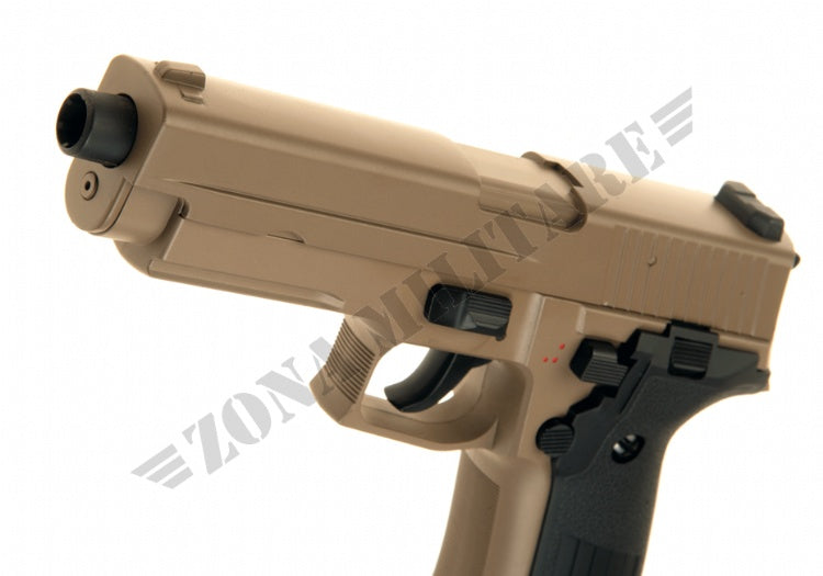 Pistola Elettrica P226 Aep Cyma Colorazione Tan