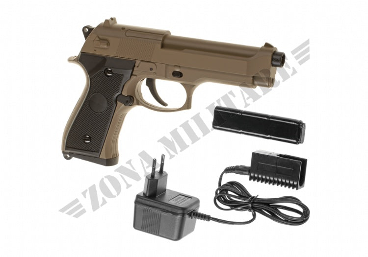 Pistola Beretta Modello M92 Aep Cyma Colore Tan