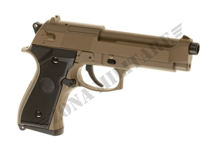 Pistola Beretta Modello M92 Aep Cyma Colore Tan