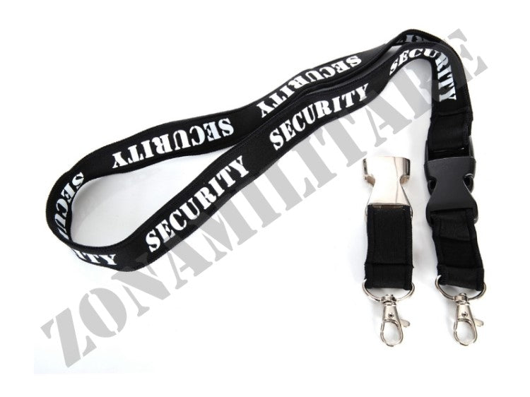 Tracolla Strap Security Neoprene Black