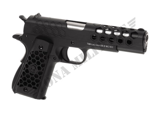 Pistola M1911 Hex Cut Full Metal Gbb We Black