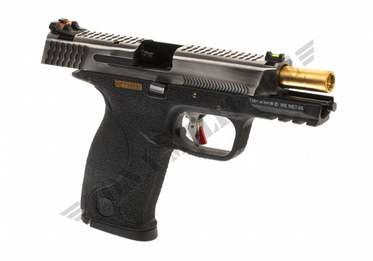 Pistola Wet-05 Sv Gold Barrel Metal Version Gbb We Black